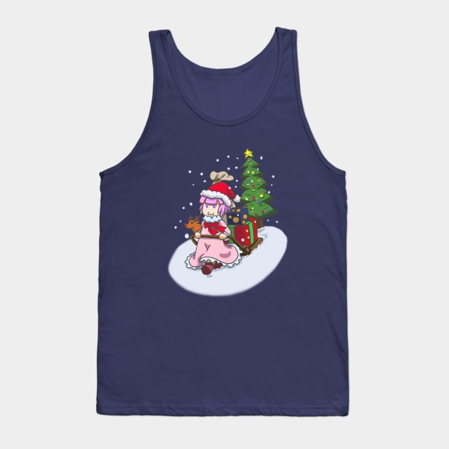 Sleighing in a winter of Christmas Tank Top by Dearly Mu
